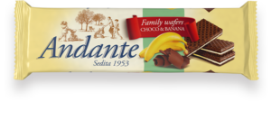Andante ostya csokis-banános 130g /16/