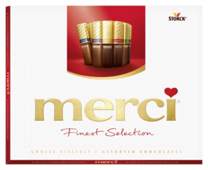 Merci desszert 250g piros /10/ vegyes