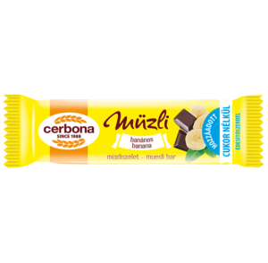 Cerbona csok-banán műzliszelet 20g /20/