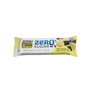 Rice Up Zero banán ízű étcsok. 18g /20/ rizsszelet hozz. cuk. nélkül