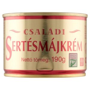 Sertésmájkrém családi 190g Szegedi /6/