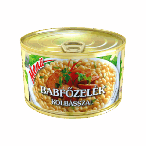Babfőzelék kolbásszal 400g Menű /6/