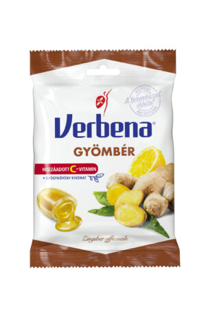 Verbena gyömbér töltött cukorka 60g /20/