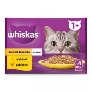 WHISKAS 4x85g Baromfi válo. aszpik /13/