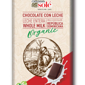 Solé BIO CHOCOLATE WHOLE MILK 100g /10/