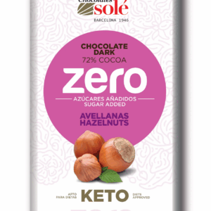 Solé ZERO DARK 72% KETO HAZELNUTS 100g /10/