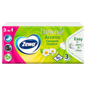 Zewa Deluxe Kamilla 3r papírzsebkendő 90db /40/